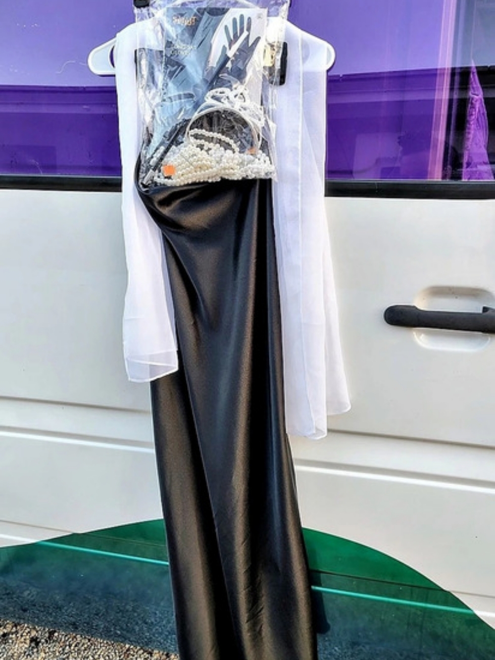 Breakfast At Tiffany Inspired Costume With Accessories